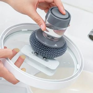 Kartáč na mytí nádobí s dávkovačem mýdla | SUDSMASTER