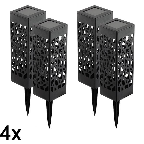 2x Dekorativní solární lampa (2 kusy) | GARDENIAS
