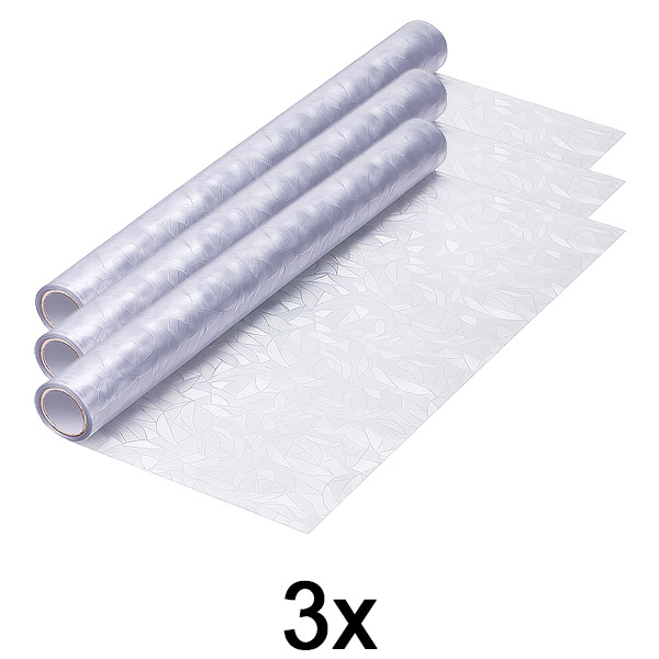 3x Dekorativní a ochranná okenní fólie pro zajištění soukromí | PRISMWRAP