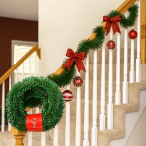 Vánoční umělý borovicový věnec (5,5 m) | HOLIPINE