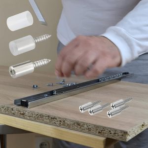 Samořezné šrouby pro snadnou instalaci (30 ks) | CABTAP